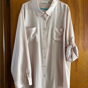 Calvin Klein Plus (3X) Pink Shirt